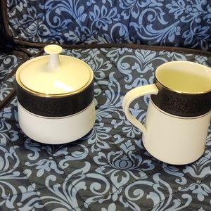 Noritake Murino Sugar & Creamer Set